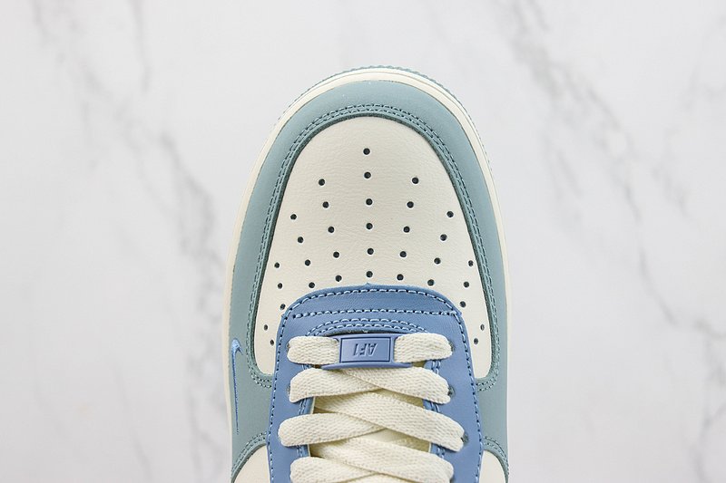 Nike Air Force 1 Low "Haze Blue/Off White/Mini-Swoosh" фото № 4