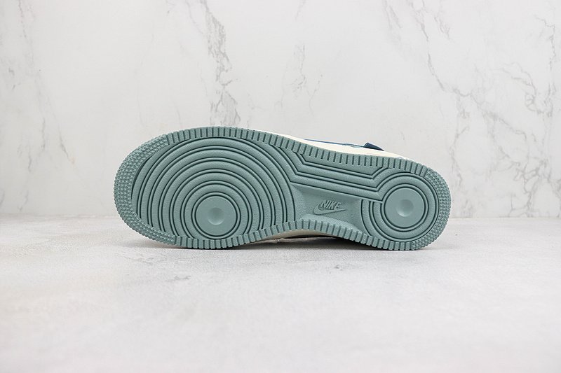 Nike Air Force 1 Low "Haze Blue/Off White/Mini-Swoosh" фото № 8