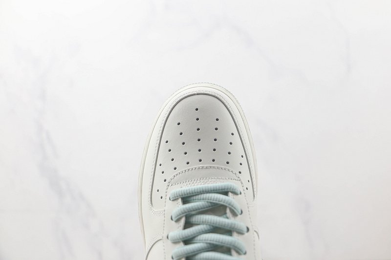 Nike Air Force 1 Low "White/Beige/Blue" фото № 4