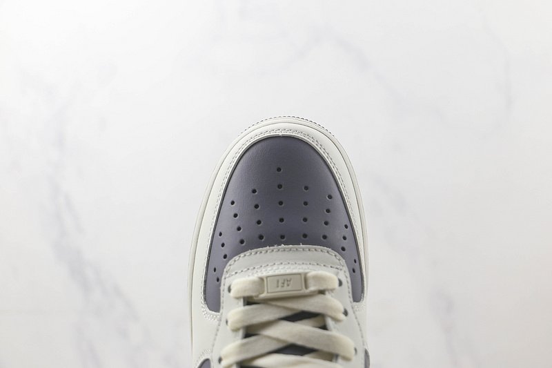 Nike Air Force 1 Mid "Off White/Silver Gray" фото № 4