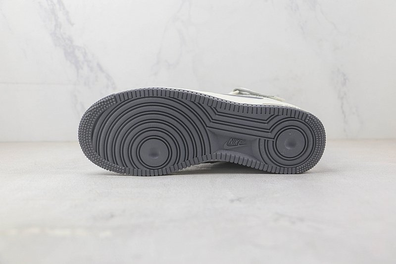 Nike Air Force 1 Mid "Off White/Silver Gray" фото № 8