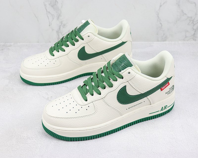 The North Face x Nike Air Force 1 Low "Wheat White/Pine Green" фото № 5