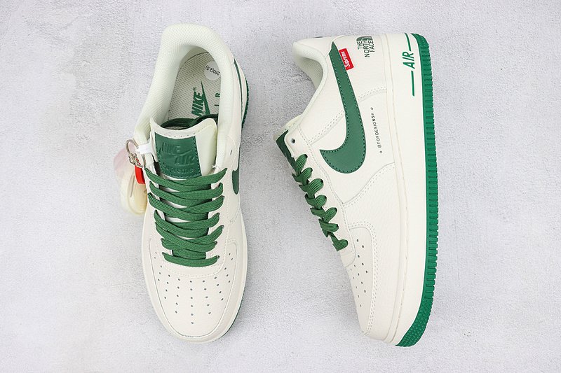 The North Face x Nike Air Force 1 Low "Wheat White/Pine Green" фото № 6