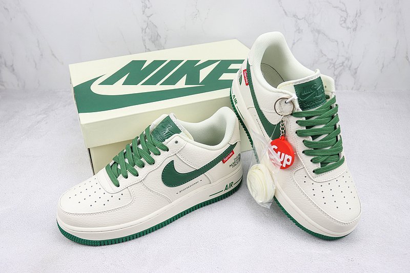 The North Face x Nike Air Force 1 Low "Wheat White/Pine Green" фото № 7
