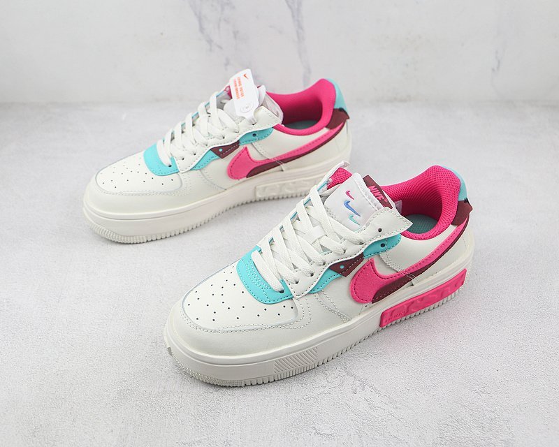 Nike Air Force 1 Low "Fontanka/Pink/Blue" фото № 5