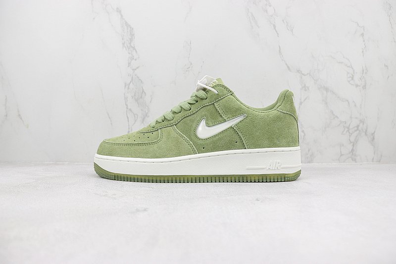 Nike Air Force 1 Low "Oil Green/Summit White" фото № 2
