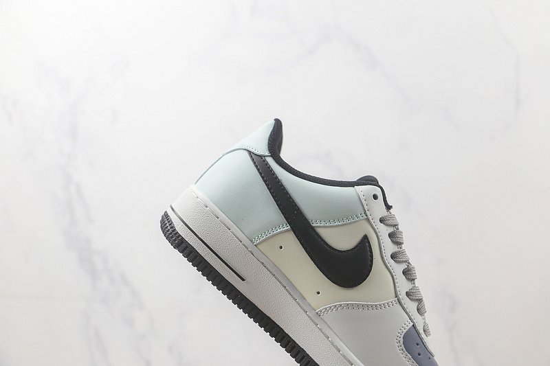 Nike Air Force 1 Low "Grey/Black/Blue/Purple" фото № 3