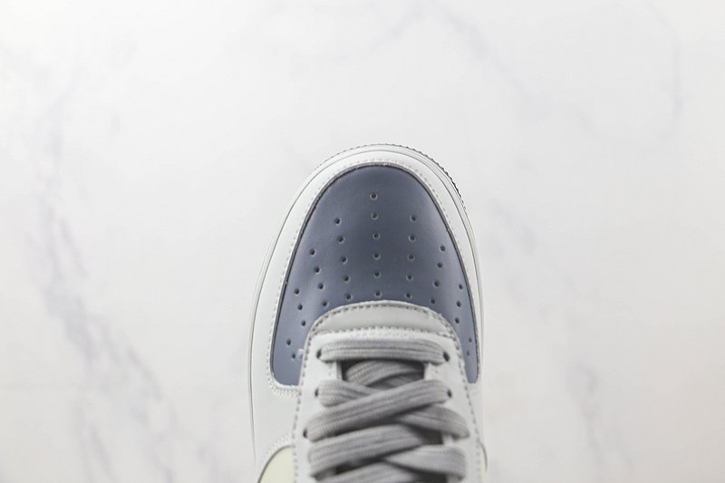Nike Air Force 1 Low "Grey/Black/Blue/Purple" фото № 4