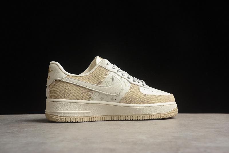 Louis Vuitton x Nike Air Force 1 "Desert Canvas" фото № 5