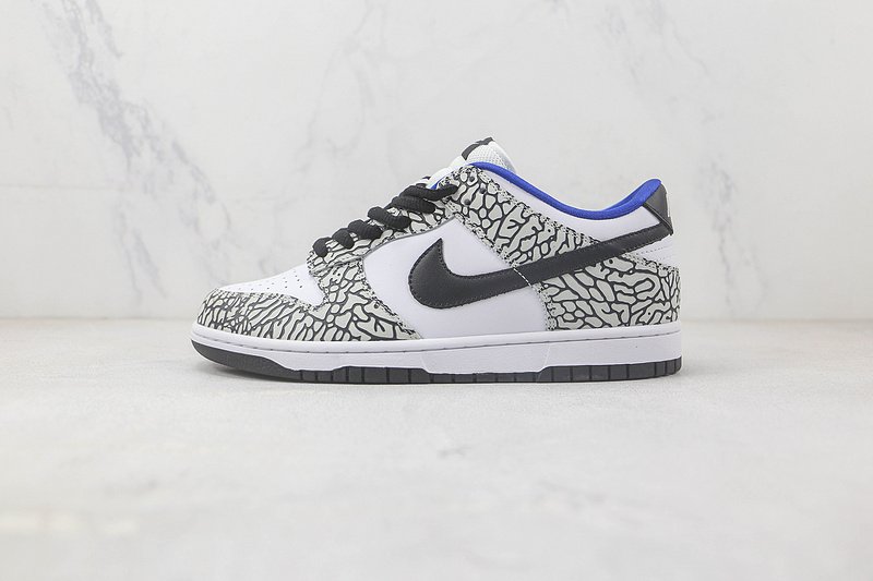 Supreme x Nike Dunk Low Pro SB x Air Force 1 "White Cement" фото № 2