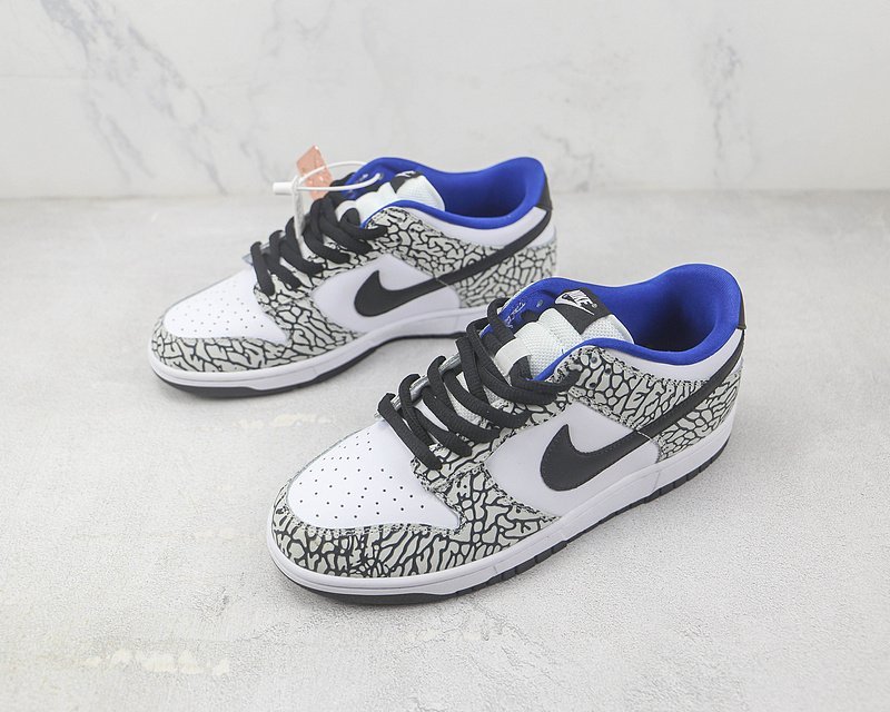 Supreme x Nike Dunk Low Pro SB x Air Force 1 "White Cement" фото № 5