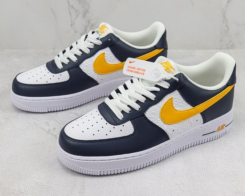 Nike Air Force 1 Low EMB "Dark Obsidian" фото № 5