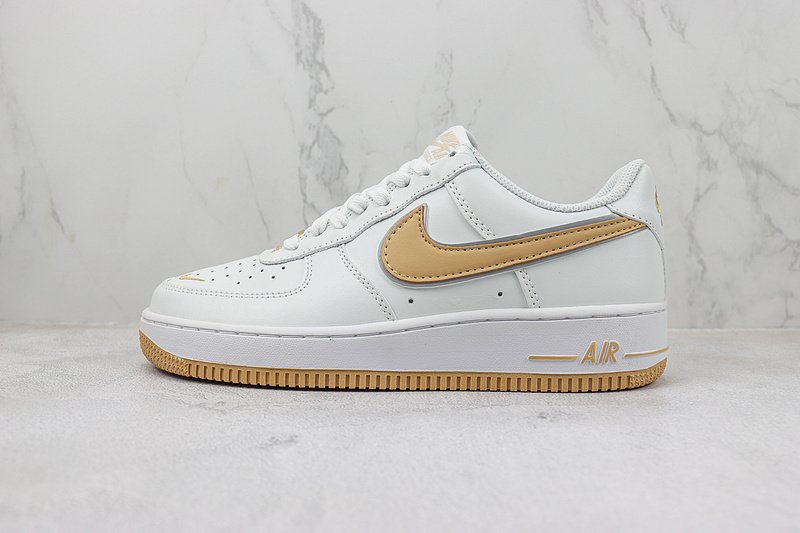 Nike Air Force 1 Low "White/Light Beige" фото № 2