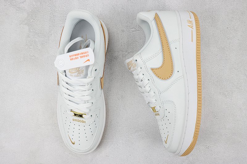Nike Air Force 1 Low "White/Light Beige" фото № 7