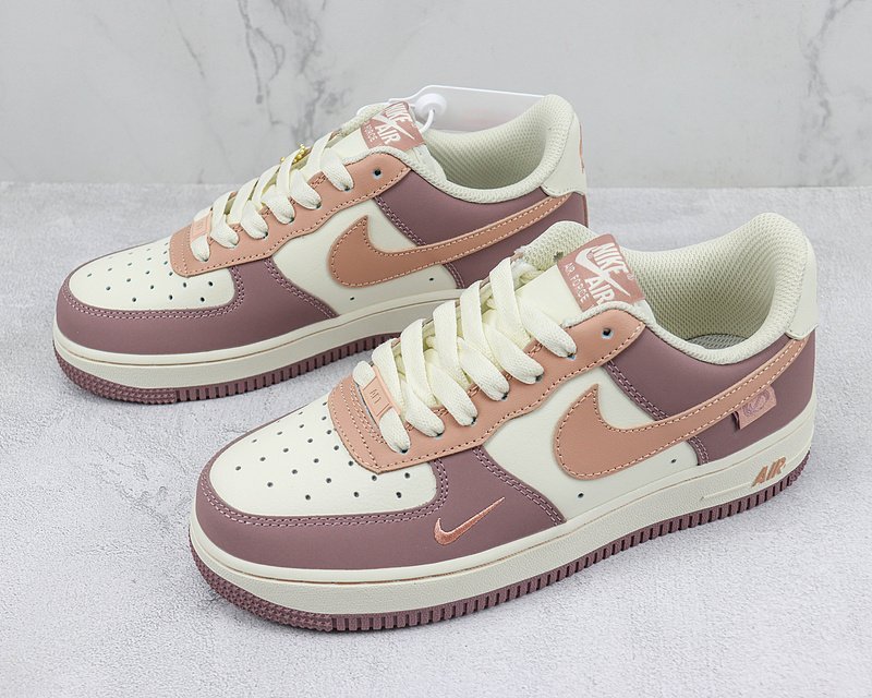 Nike Air Force 1 Low "White/Purple/Pink" фото № 5