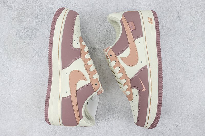 Nike Air Force 1 Low "White/Purple/Pink" фото № 6