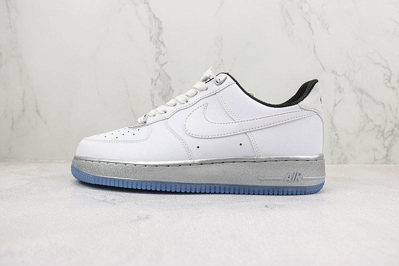 Nike Air Force 1 Low "White/Chrome" фото № 2