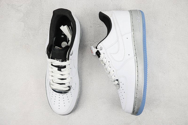 Nike Air Force 1 Low "White/Chrome" фото № 7