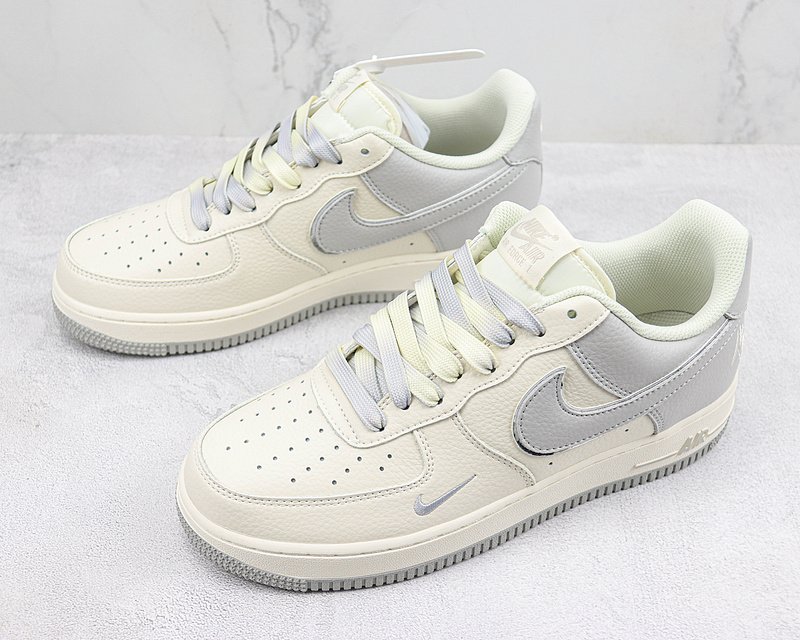 Terror Squad x Nike Air Force 1 Low "White/Gray/Silver Reflective" фото № 5