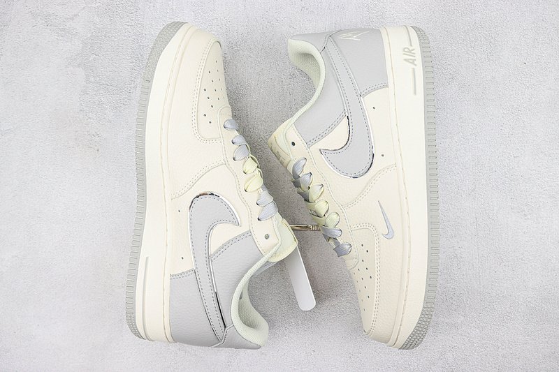 Terror Squad x Nike Air Force 1 Low "White/Gray/Silver Reflective" фото № 6