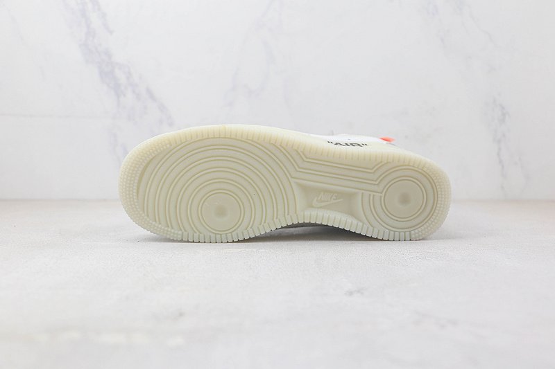 Off-White x Nike Air Force 1 Low Volt "White" фото № 8