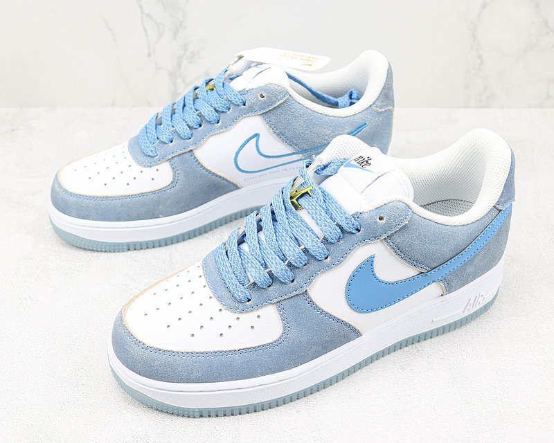 Nike Air Force 1 Low "Astronaut White/Blue" фото № 5