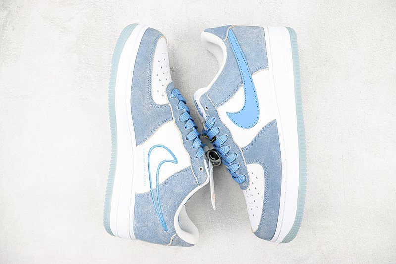 Nike Air Force 1 Low "Astronaut White/Blue" фото № 7