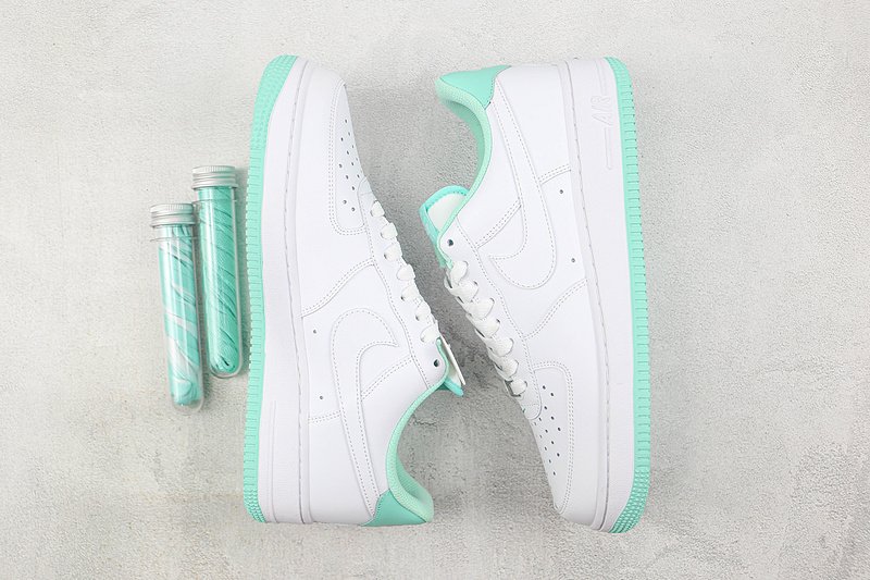 Nike Air Force 1 Low "White/Light Menta" фото № 7