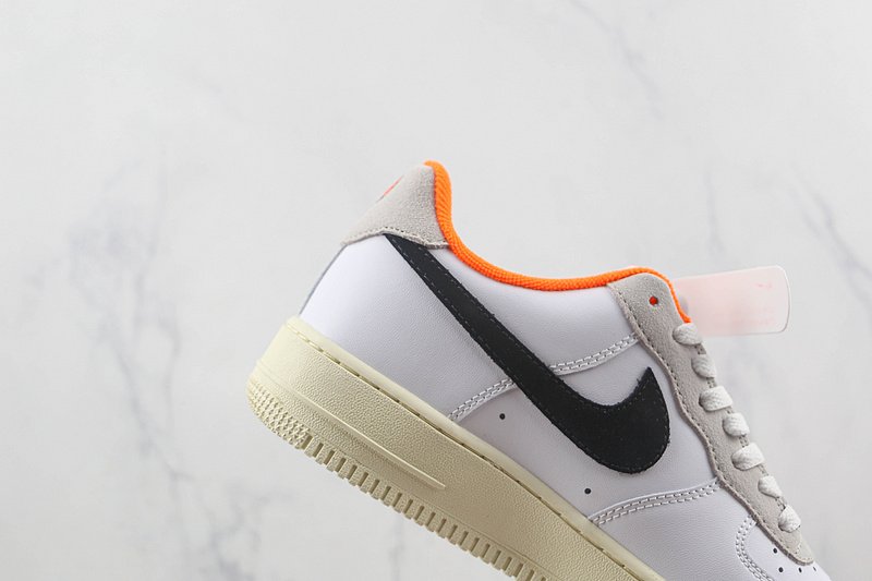 Nike Air Force 1 Low "Hoops White/Orange" фото № 3