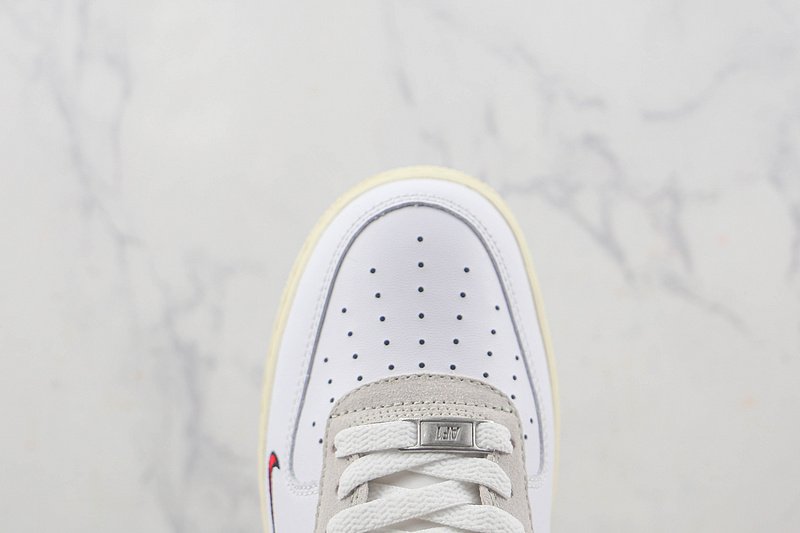 Nike Air Force 1 Low "Hoops White/Orange" фото № 4