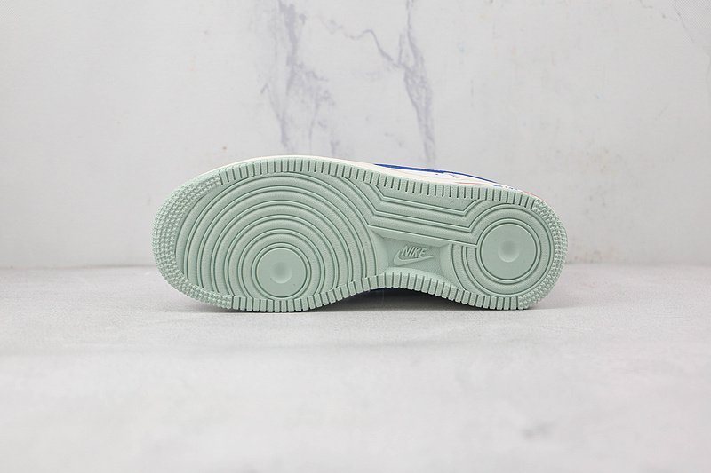 Nike Air Force 1 Low "White/Blue/Red/Cream" фото № 8