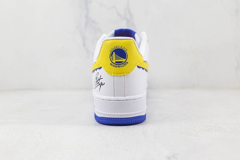 Nike Air Force 1 Low "Warriors/Yellow" фото № 9