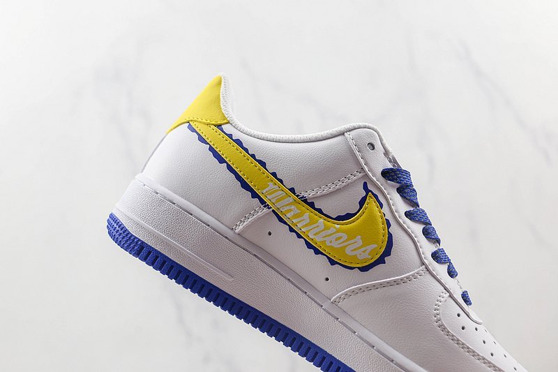 Nike Air Force 1 Low "Warriors/Yellow" фото № 3
