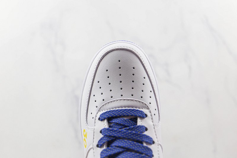 Nike Air Force 1 Low "Warriors/Yellow" фото № 4