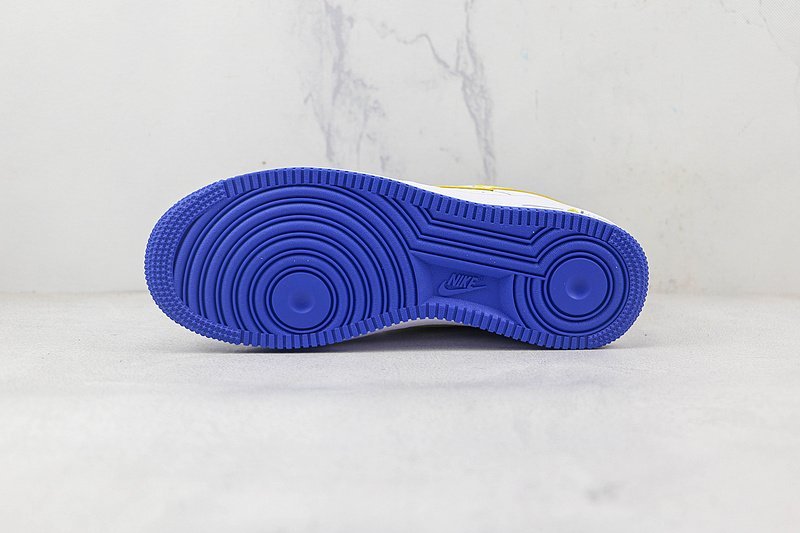 Nike Air Force 1 Low "Warriors/Yellow" фото № 8