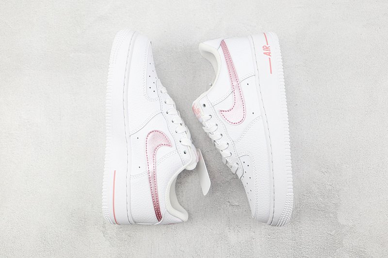 Nike Air Force 1 Low "White/Pink Glaze" фото № 7