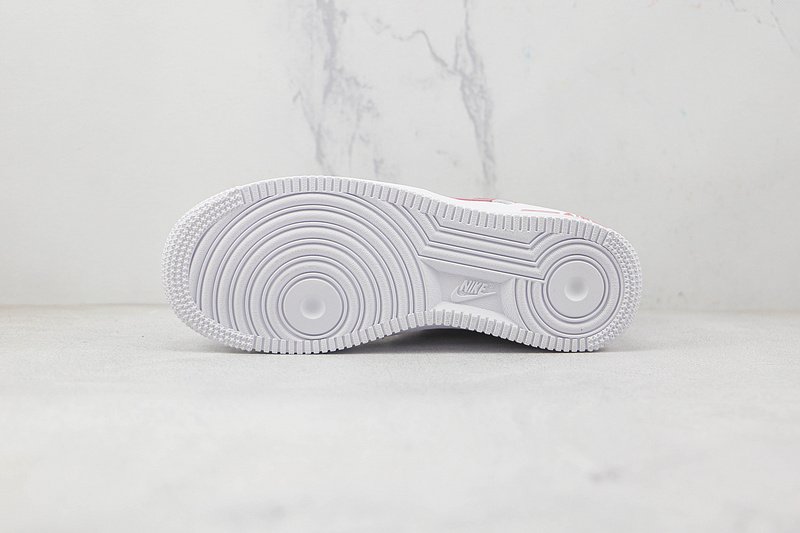 Nike Air Force 1 Low "White/Pink Glaze" фото № 8