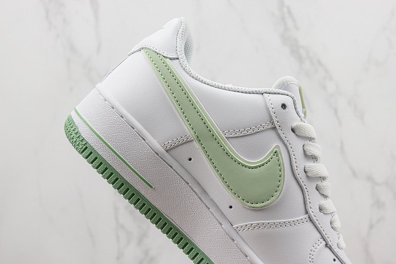 Nike Air Force 1 Low "White/Leaf Green" фото № 3