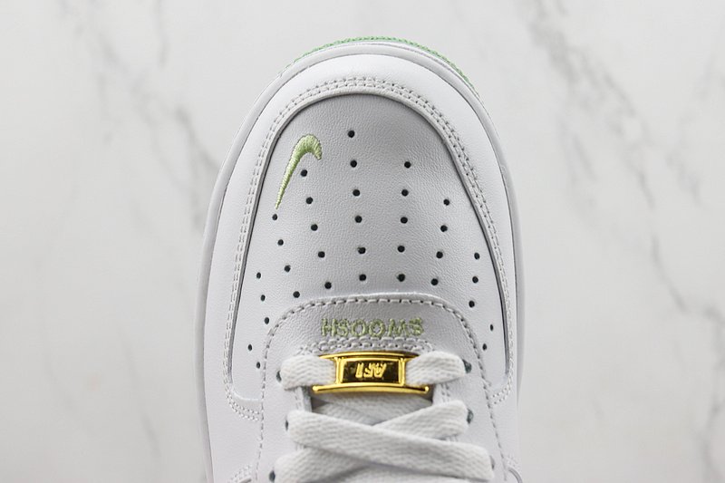 Nike Air Force 1 Low "White/Leaf Green" фото № 4