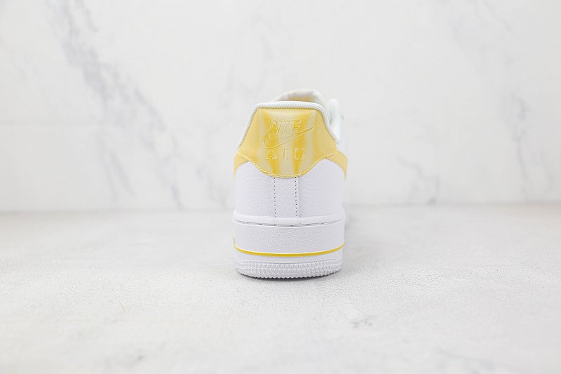 Nike Air Force 1 Low "Jumbo Swoosh Yellow" фото № 9