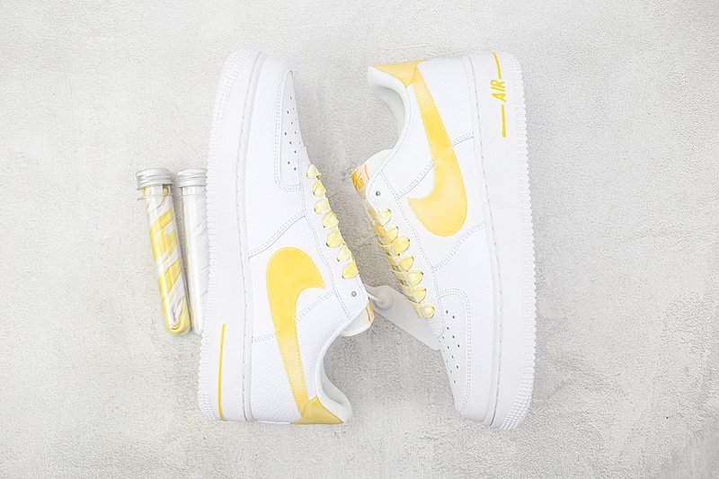 Nike Air Force 1 Low "Jumbo Swoosh Yellow" фото № 6