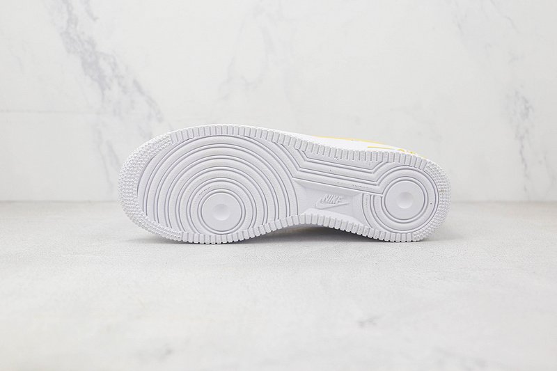 Nike Air Force 1 Low "Jumbo Swoosh Yellow" фото № 8