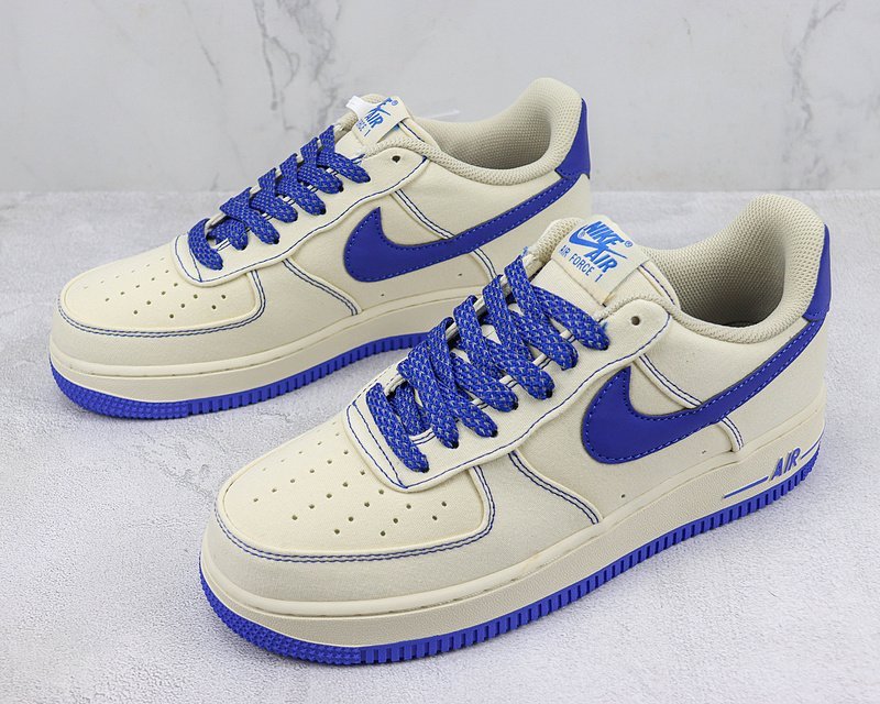 Nike Air Force 1 Low "Casual White/Blue" фото № 5