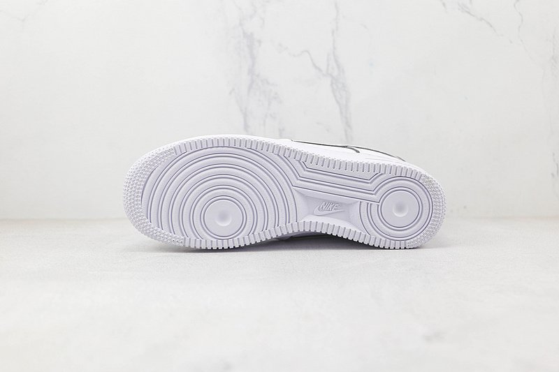 Stussy x Nike Air Force 1 07 Low "White/Black" фото № 8