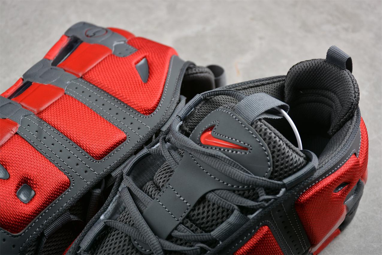 Nike Air More Uptempo "Dark Grey Light Crimson" фото № 8
