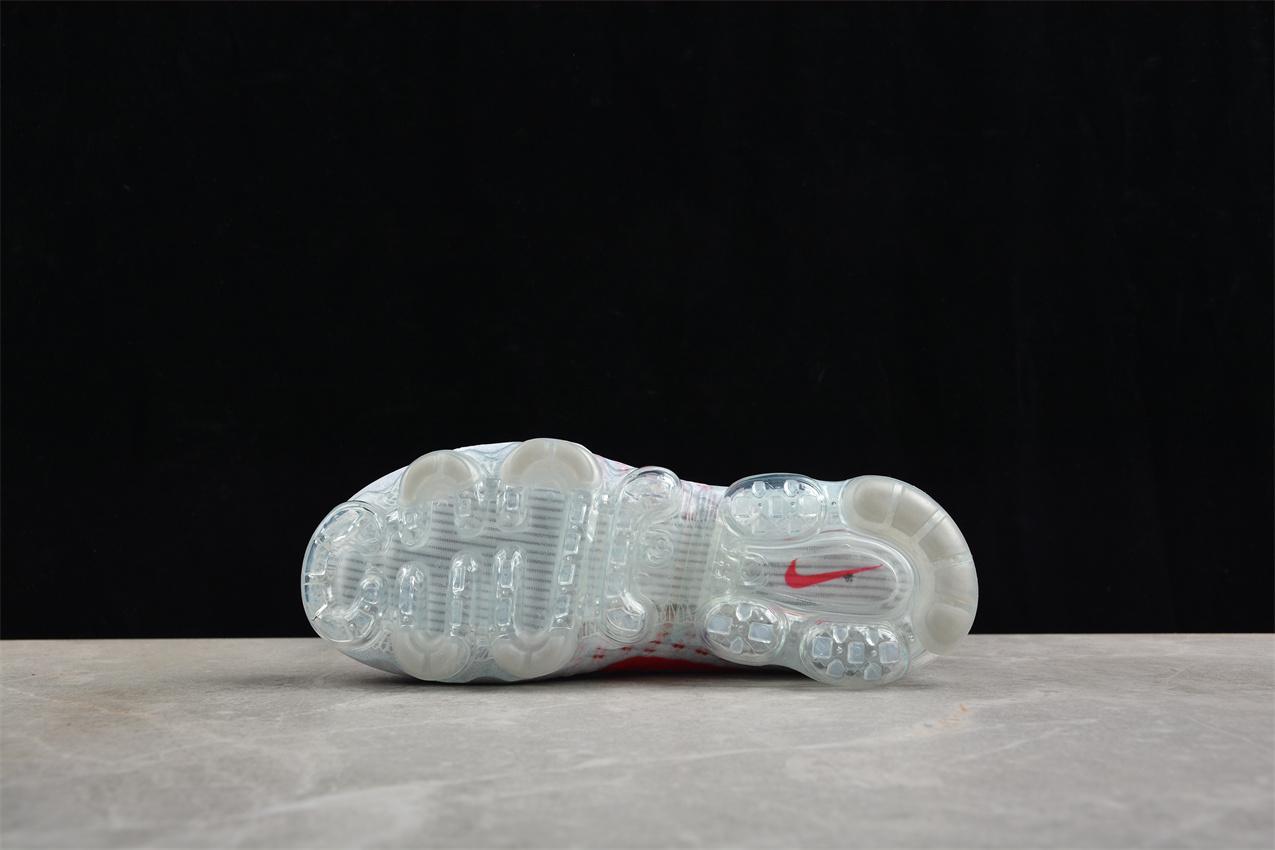 Nike Air VaporMax “Pure Platinum-University Red” фото № 4