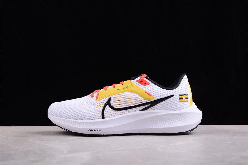 Nike Air Zoom Pegasus 40 "White/Yellow/Red/Black" фото № 2