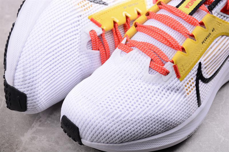 Nike Air Zoom Pegasus 40 "White/Yellow/Red/Black" фото № 4