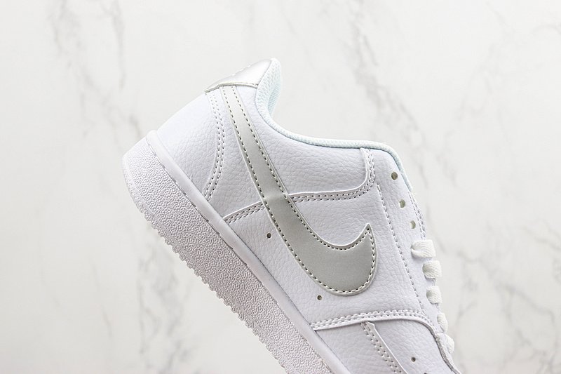 Nike Court Vision Low "White/Light Grey" фото № 3