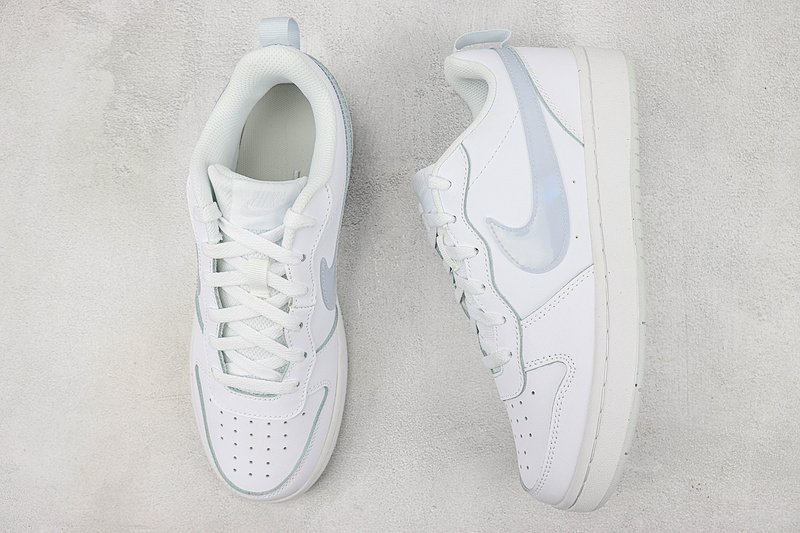 Nike Court Borough Low 2 "Pure Platinum" фото № 6